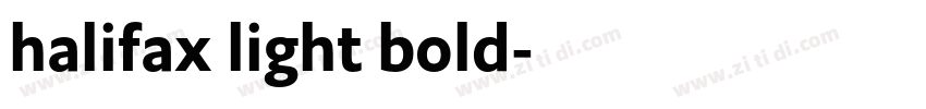 halifax light bold字体转换 halifax light bold字体转换
